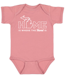 Home is Where the Hand Is Baby Onesie