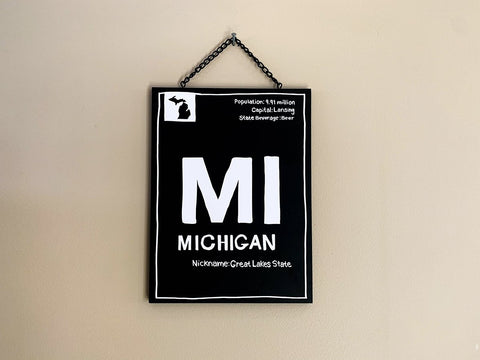 Michigan "Facts" Plaque (4/case)