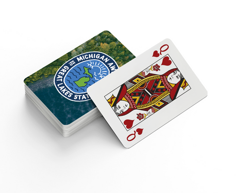 Michigan Awesome Playing Cards (PACK OF 4)