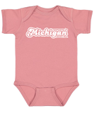 Someone in Michigan Loves Me Baby Onesie