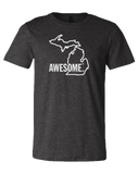 Michigan Awesome State Outline Unisex T-Shirt