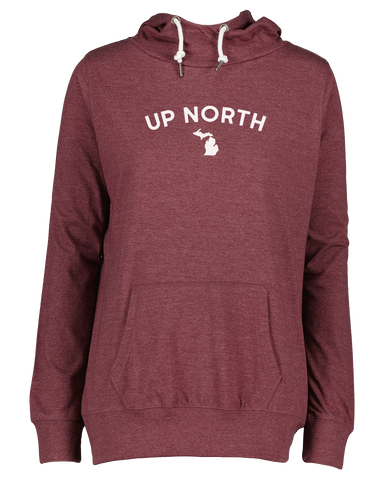 Women's Up North Funnel Neck Hooded Long Sleeve