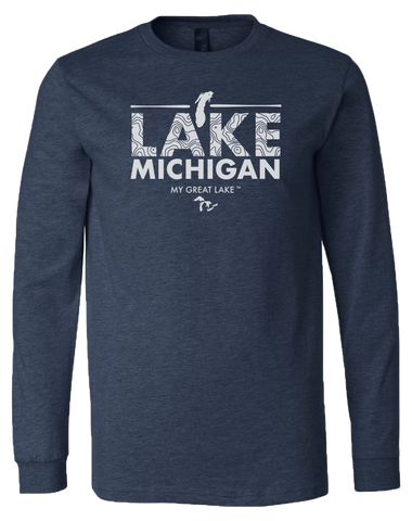 My Great Lake Michigan Long Sleeve T-Shirt