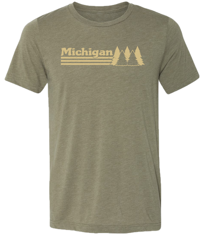 Michigan Trees Unisex T-Shirt