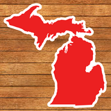 Michigan Die-Cut Stickers (Pack of 10)