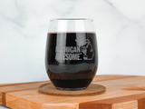 Michigan Awesome Stemless Wine Taster (4/case)